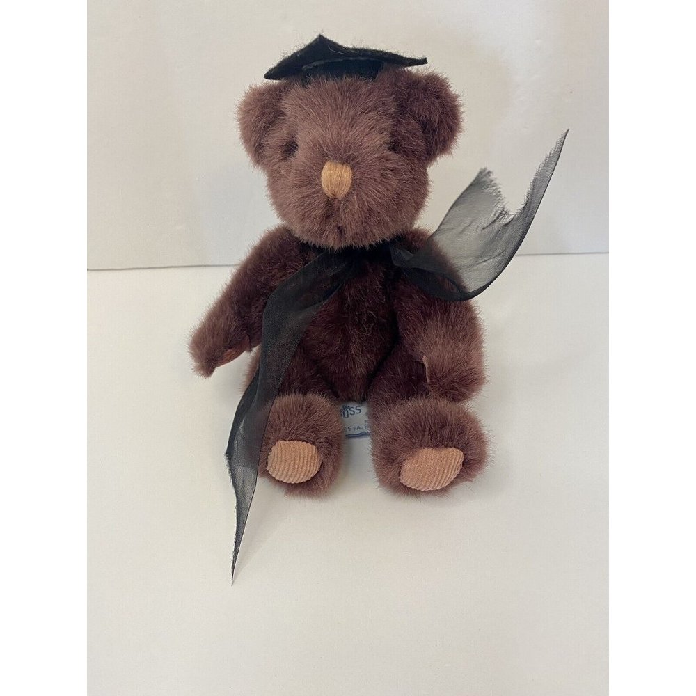 Russ Purple Graduation Gang Bear 6” Plush Stuffed Animal‎